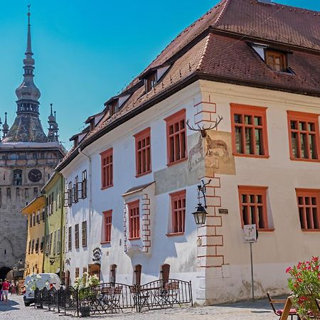 Casa Cu Cerb Otel Sighişoara Dış mekan fotoğraf