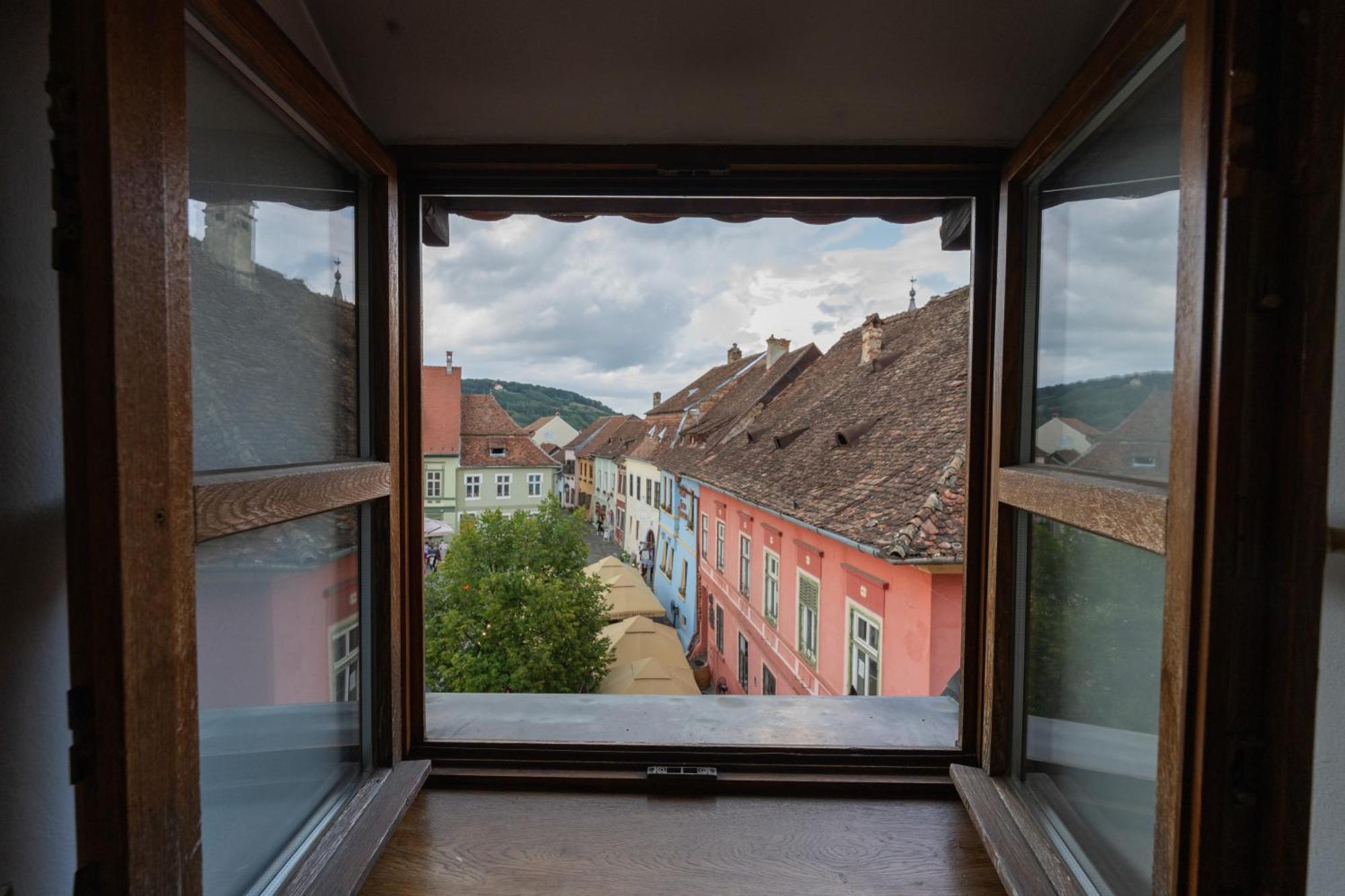 Casa Cu Cerb Otel Sighişoara Dış mekan fotoğraf